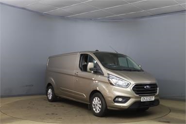 FORD TRANSIT CUSTOM 300 L2 DIESEL FWD 2.0 EcoBlue 130ps Low Roof Limited Van Diesel - BRONZE - EK23DXT - 5 Door Panel Van