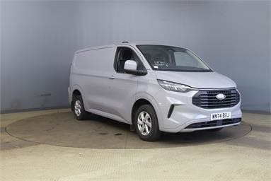 FORD TRANSIT CUSTOM 300 L1 DIESEL FWD 2.0 EcoBlue 136ps H1 Van Limited Auto Diesel - GREY - WN74BXJ - 5 Door Panel Van