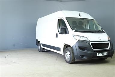 PEUGEOT BOXER 335 L3 DIESEL 2.2 BlueHDi H2 Professional Premium+ Van 140ps Diesel - WHITE - BT24LVJ - 5 Door Panel Van