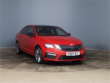 SKODA OCTAVIA 2.0 TSI 245 vRS 5dr DSG Petrol - RED - KN69WCF - 5 Door Hatchback