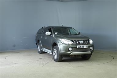 MITSUBISHI L200 DIESEL Double Cab DI-D 178 Barbarian 4WD Auto Diesel - GREEN - DL68DYS - 4 Door Pick Up Body