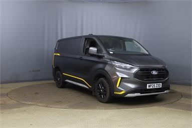 FORD TRANSIT CUSTOM 320 L1 DIESEL FWD 2.0 EcoBlue 136ps H1 Van Trail Low Roof Diesel - GREY - WP25ZXD - 5 Door Panel Van