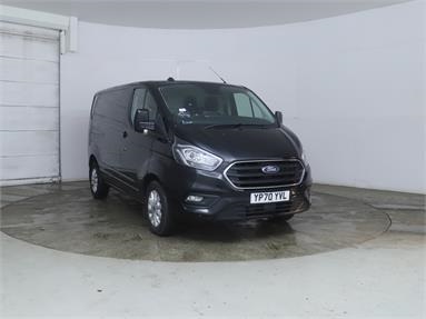FORD TRANSIT CUSTOM 280 L1 DIESEL FWD 2.0 EcoBlue 130ps Low Roof Limited Van Diesel - BLACK - YP70YVL - 5 Door Panel Van