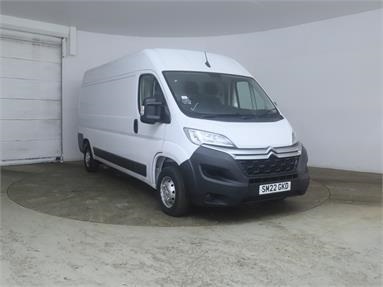 CITROEN RELAY 35 L3 DIESEL 2.2 BlueHDi H2 Van 140ps Enterprise Diesel - WHITE - SM22GKD - 5 Door Panel Van