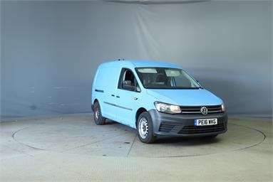 VOLKSWAGEN CADDY MAXI C20 DIESEL 2.0 TDI BlueMotion Tech 102PS Startline Van H1 L1 Diesel - BLUE - PE16WKG - 5 Door Panel Van