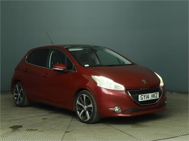 PEUGEOT 208 1.6 e-HDi Feline 5dr EGC [Sat Nav] Diesel - RED - GY14HKZ - 5 Door Hatchback