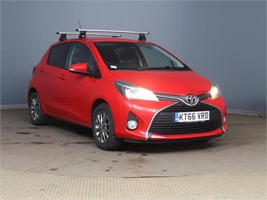 TOYOTA YARIS 1.33 VVT-i Icon TSS 5dr Petrol - RED - KT66VRD - 5 Door Hatchback
