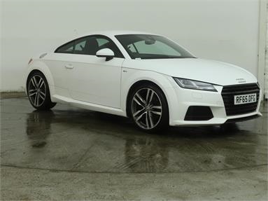 AUDI TT 2.0T FSI S Line 2dr Petrol - WHITE - RF65DFG - 2 Door Coupe