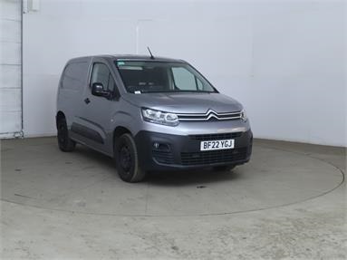 CITROEN BERLINGO M DIESEL 1.5 BlueHDi 1000Kg Enterprise Pro 100ps [6 Speed] Diesel - Cumulus Grey - BF22YGJ - 5 Door Panel Van