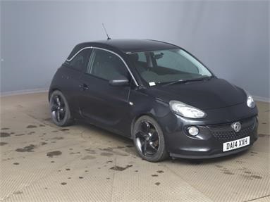VAUXHALL ADAM 1.2i Slam 3dr Petrol - BLACK - DA14XXH - 3 Door Hatchback