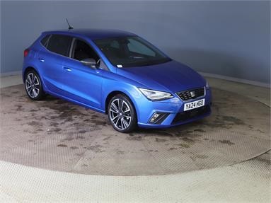 SEAT IBIZA 1.0 TSI 115 Xcellence Lux 5dr DSG Petrol - BLUE - YA24HGO - 5 Door Hatchback