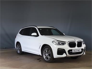 BMW X3 xDrive20i M Sport 5dr Step Auto Petrol - WHITE - BU21NKD - 5 Door Estate