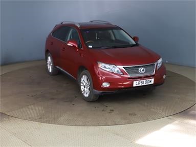 LEXUS RX 450h 3.5 SE-L 5dr CVT Auto Petrol/Hybrid - RED - LR61ODM - 5 Door Estate
