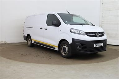 VAUXHALL VIVARO L2 DIESEL 2900 1.5d 100PS Dynamic H1 Van Diesel - WHITE - DV72UXZ - 6 Door Panel Van