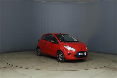 FORD KA 1.2 Studio 3dr [Start Stop] Petrol - Red - BX13WUT - 3 Door Hatchback