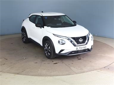 NISSAN JUKE 1.0 DiG-T 114 Acenta 5dr Petrol - WHITE - DL73YVG - 5 Door Hatchback