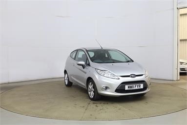 FORD FIESTA 1.25 Zetec 3dr [82] Petrol - SILVER - MW11FYR - 3 Door Hatchback