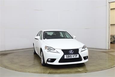 LEXUS IS 300h Executive Edition 4dr CVT Auto Petrol/Hybrid - WHITE - SB15VTP - 4 Door Saloon