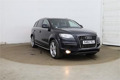 AUDI Q7 3.0 TDI 245 Quattro S Line Plus 5dr Tip Auto Diesel - BLACK - SA62TEJ - 5 Door Estate