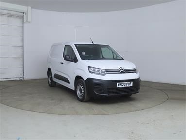 CITROEN BERLINGO M DIESEL 1.5 BlueHDi 1000Kg Enterprise Ed 100ps 6 Speed S/S Diesel - WHITE - WN23PUE - 5 Door Panel Van