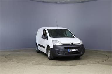 CITROEN BERLINGO L1 DIESEL 1.6 BlueHDi 625Kg LX 100ps Diesel - WHITE - LD66RUA - 5 Door Panel Van