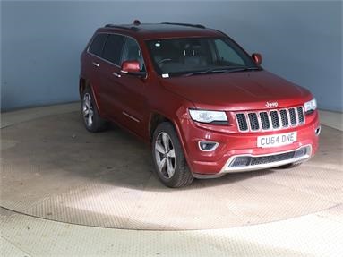 JEEP GRAND CHEROKEE 3.0 CRD Overland 5dr Auto Diesel - RED - CU64DNE - 5 Door Estate