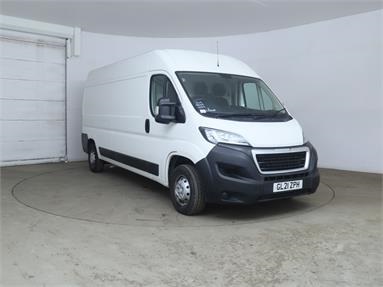 PEUGEOT BOXER 335 L3 DIESEL 2.2 BlueHDi H2 Professional Van 140ps Diesel - WHITE - GL21ZPH - 5 Door Panel Van