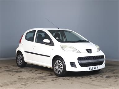PEUGEOT 107 1.0 Urban 5dr 2-Tronic Petrol - WHITE - WU11MLY - 5 Door Hatchback