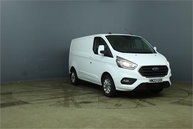FORD TRANSIT CUSTOM 280 L1 DIESEL FWD 2.0 EcoBlue 130ps Low Roof Limited Van Diesel - WHITE - HN23GXD - 5 Door Panel Van