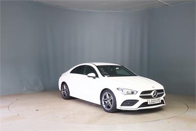 MERCEDES-BENZ CLA CLA 180 AMG Line 4dr Tip Auto Petrol - WHITE - LO22VTG - 4 Door Coupe