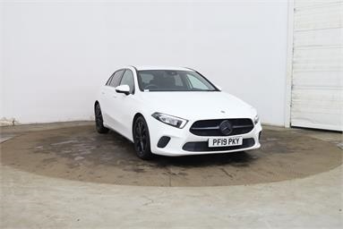 MERCEDES-BENZ A CLASS A180d Sport 5dr Auto Diesel - WHITE - PF19PKY - 5 Door Hatchback