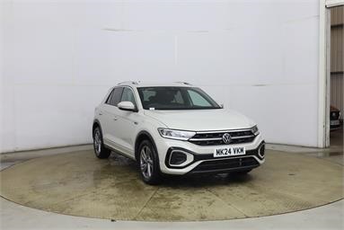 VOLKSWAGEN T-ROC 1.5 TSI R-Line 5dr DSG Petrol - GREY - MK24VKM - 5 Door Hatchback