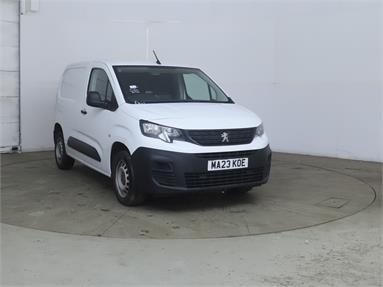 PEUGEOT PARTNER STANDARD DIESEL 1000 1.5 BlueHDi 100 Professional Premium + Van Diesel - Ice White - MA23KOE - 5 Door Panel Van