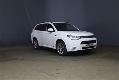 MITSUBISHI OUTLANDER 2.0 PHEV GX4hs 5dr Auto Petrol PHEV - WHITE - KY64BFX - 5 Door Estate