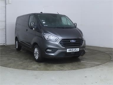 FORD TRANSIT CUSTOM 300 L1 DIESEL FWD 2.0 EcoBlue 130ps Low Roof Limited Van Diesel - GREY - HN21USJ - 5 Door Panel Van