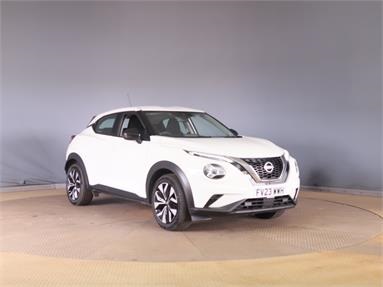 NISSAN JUKE 1.0 DiG-T 114 Acenta 5dr Petrol - WHITE - FV23WWH - 5 Door Hatchback