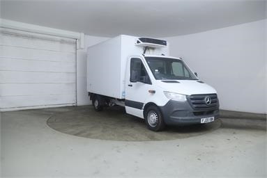 MERCEDES-BENZ SPRINTER 314CDI L2 DIESEL FWD 3.5t Chassis Cab Diesel - WHITE - FJ20VBK - 3 Door Fridge Box Van Body