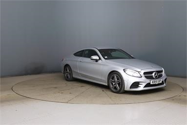 MERCEDES-BENZ C CLASS C220d AMG Line Premium 2dr 9G-Tronic Diesel - SILVER - KR19SVP - 2 Door Coupe