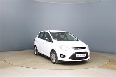 FORD C-MAX 1.6 TDCi Titanium 5dr Diesel - WHITE - MW14JDX - 5 Door MPV