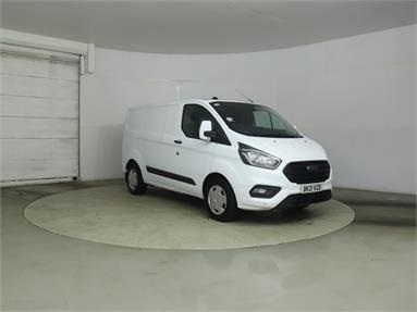 FORD TRANSIT CUSTOM 320 L1 DIESEL FWD 2.0 EcoBlue Hybrid 130ps Low Roof Trend Van Diesel - WHITE - BK21VZD - 5 Door Panel Van