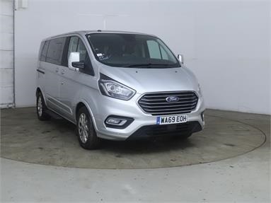 FORD TOURNEO CUSTOM L1 DIESEL FWD 2.0 EcoBlue 130ps Low Roof 8 Seater Titanium Diesel - SILVER - WA69EOH - Bus (Mini Less 18 seats)