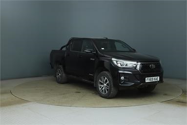 TOYOTA HILUX DIESEL Invincible X D/Cab Pick Up 2.4 D-4D Auto Diesel - BLACK - FV69KAE - 4 Door Pick Up Body
