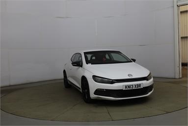 VOLKSWAGEN SCIROCCO 1.4 TSI 122 3dr [Nav] Petrol - WHITE - KN13XBR - 2 Door Coupe