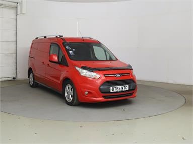 FORD TRANSIT CONNECT 1.6 TDCi 115ps Limited Van Diesel - RED - BT65WTC - 6 Door Panel Van
