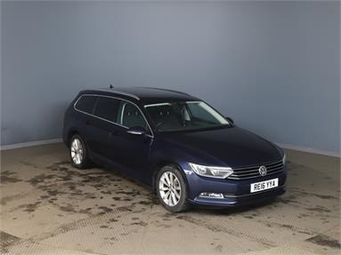 VOLKSWAGEN PASSAT 1.6 TDI SE Business 5dr Diesel - BLUE - RE16YYA - 5 Door Estate