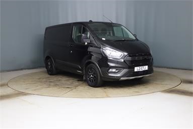 FORD TRANSIT CUSTOM 300 L1 DIESEL FWD 2.0 EcoBlue 130ps Low Roof Trail Van Diesel - SHADOW BLACK - L21ETJ - 5 Door Panel Van