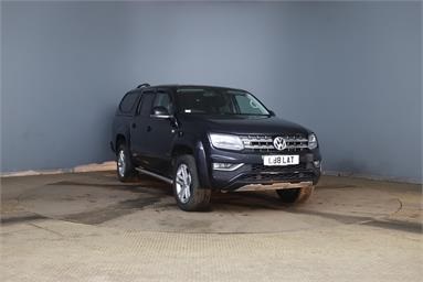 VOLKSWAGEN AMAROK A33 DIESEL D/Cab Pick Up Highline 3.0 V6 TDI 258 BMT 4M Auto Diesel - BLACK - L88LAT - 5 Door Pick Up Body