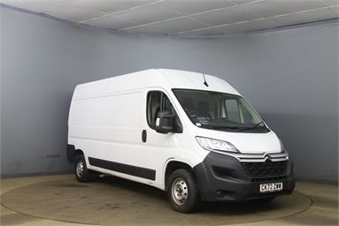 CITROEN RELAY 35 L3 DIESEL 2.2 BlueHDi H2 Van 140ps Enterprise H2 Diesel - WHITE - CK72ZWW - 5 Door Panel Van
