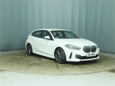 BMW 1 SERIES 118d M Sport 5dr Step Auto Diesel - WHITE - HK71MVX - 5 Door Hatchback