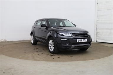 LAND ROVER RANGE ROVER EVOQUE 2.0 TD4 SE Tech 5dr Auto Diesel - BLACK - GU16DFJ - 5 Door Estate